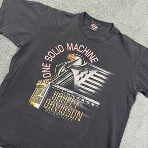 Vintage 90's Harley Davidson T Shirt Men's XL South Carolina Eagle Made USA 1993